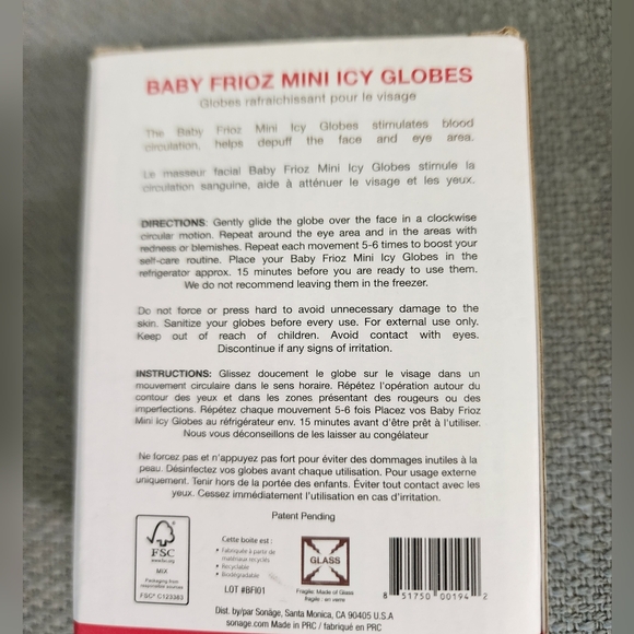 Sonäge Baby Frioz Mini Icy Globes - Picture 2 of 2